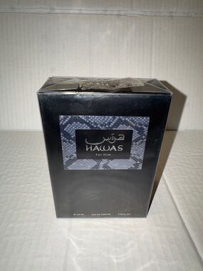 Hawas For Him Eau de Parfum - Black Bottle Box